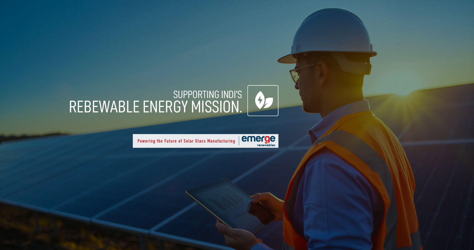 Solar glass manufacturing facility
