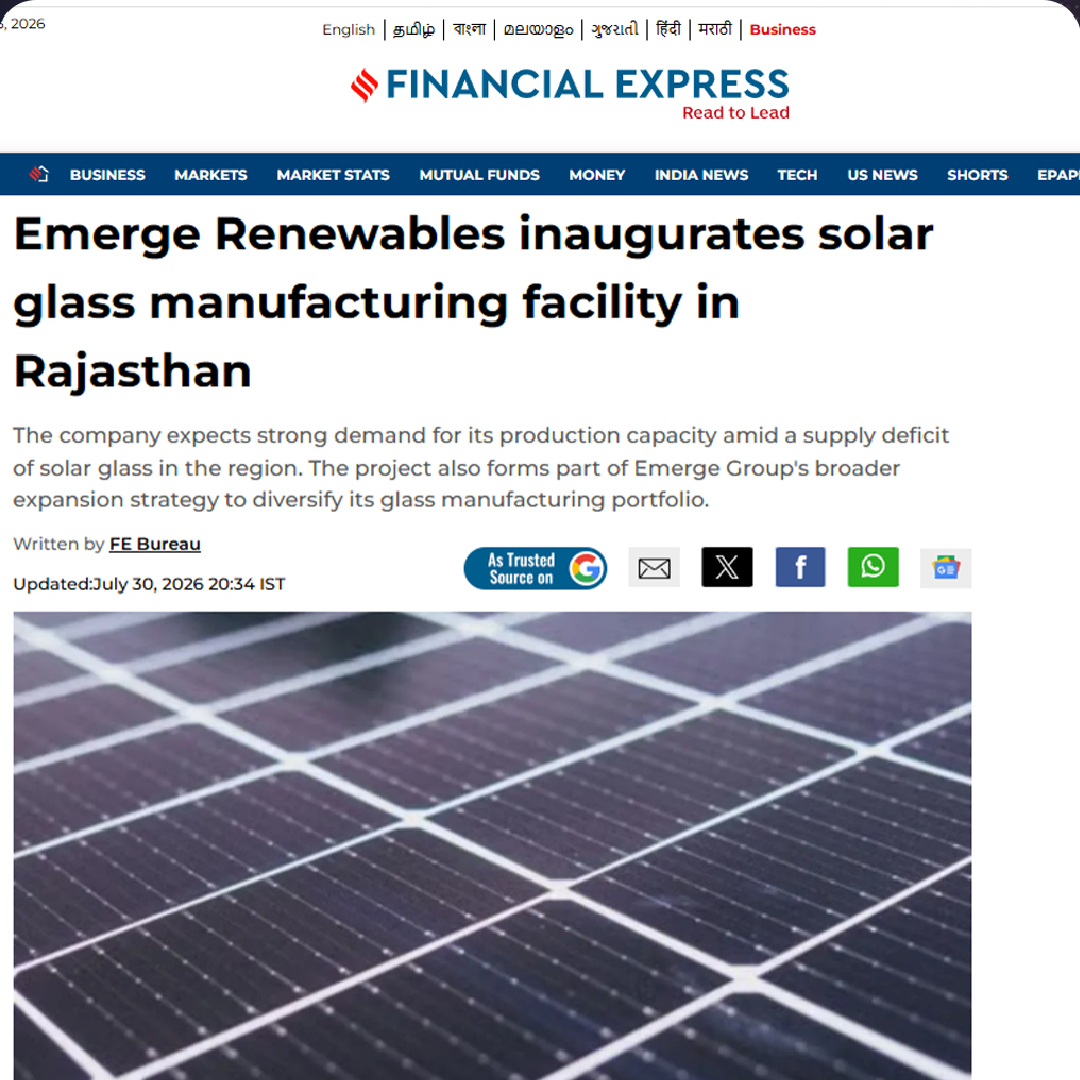 Solar Glass Production Line