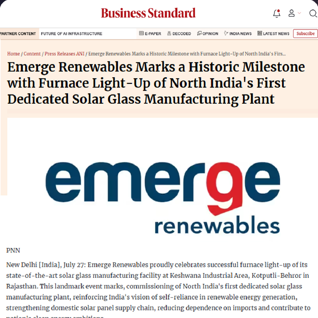 Solar Glass Production Line